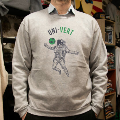 Sweat-shirt Pull Uni-vert