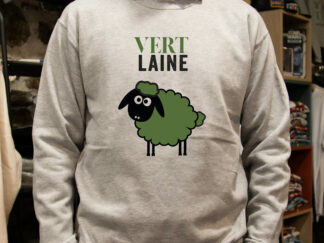 Sweat-shirt "Vert Laine"