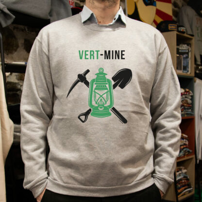 Sweat-shirt Vert Mine