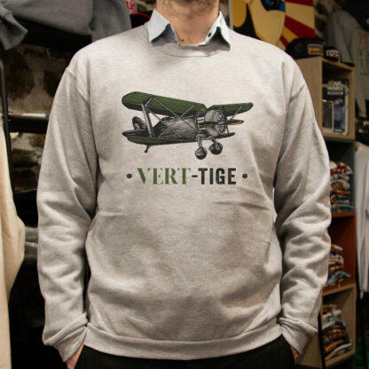 Sweat-shirt Vert Tige