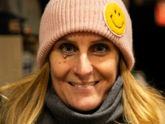 Bonnet Smiley rose