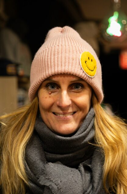 Bonnet Smiley rose