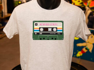 T-shirt gris col rond K7 electro