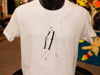 T-shirt gris col rond "Charlie's" Numéro 10
