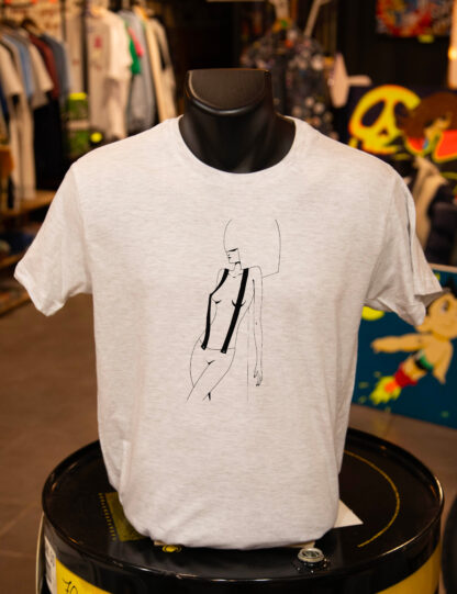 T-shirt gris col rond "Charlie's" Numéro 10
