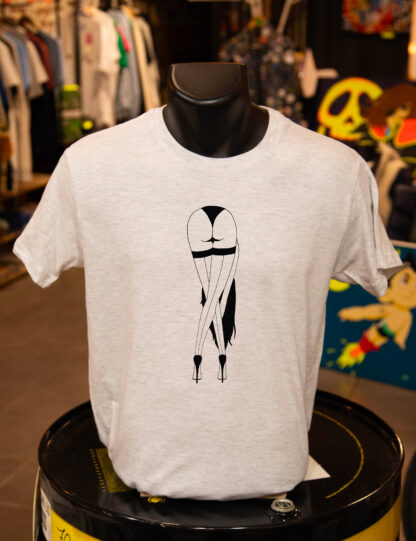 T-shirt gris col rond "Charlie's" Numéro 5