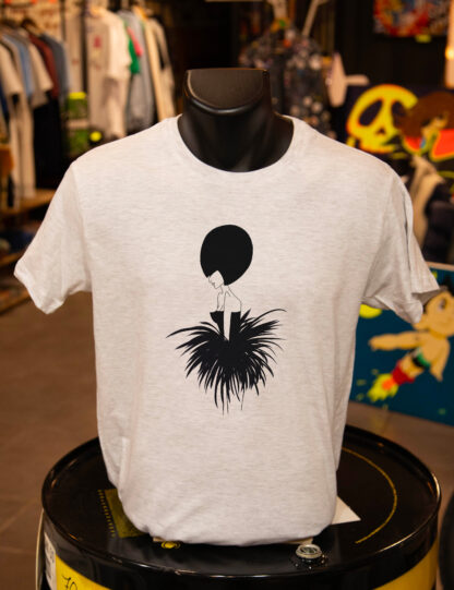 T-shirt gris col rond "Charlie's" Numéro 6