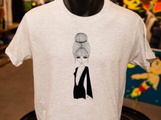 T-shirt gris col rond "Charlie's" Numéro 7