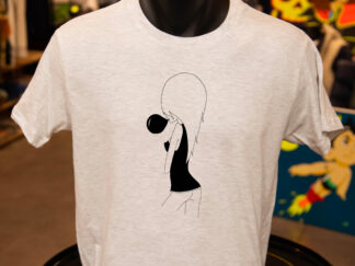 T-shirt gris col rond "Charlie's" Numéro 9