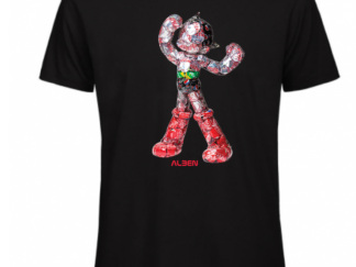 Tee-shirt noir Astroboy collection ALBENXUp Arty