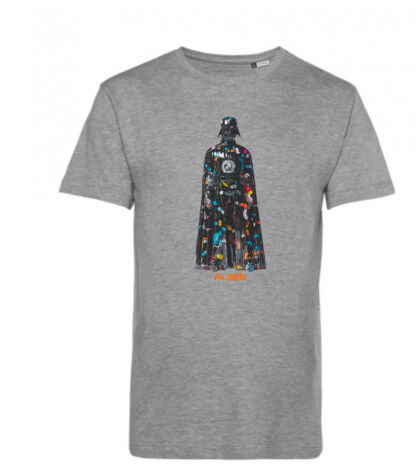 Tee-shirt gris Dark Vador collection ALBENXUp Arty