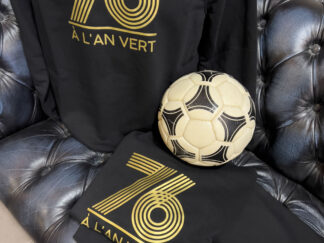 Sweat-shirt collector "L'An Vert" noir et or édition 50ème anniversaire