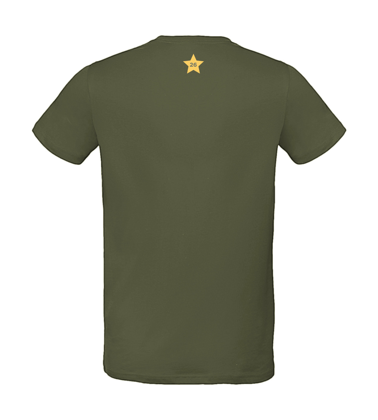 T-Shirt col rond « 76 L'an Vert » doré en série limitée numérotée – Image 3